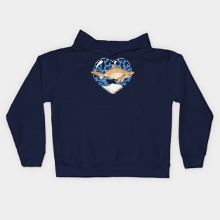 CARVE, the Sand Tiger Shark Kids Hoodie